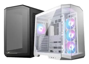 Case MSI MAG PANO 100R PZ MidiTower Case product features Transparent panel ATX MicroATX MiniITX Colour White MAGPANO100RPZWHITE