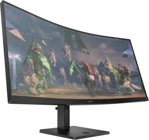 HP OMEN by HP 34c, 86,4 cm (34"), 3440 x 1440 taškų, "Wide Quad HD", LED, 1 ms, juodas
