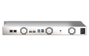 QNAP TS-435XEU, NAS, stovas (1U), "Marvell", CN9131, juoda, pilka