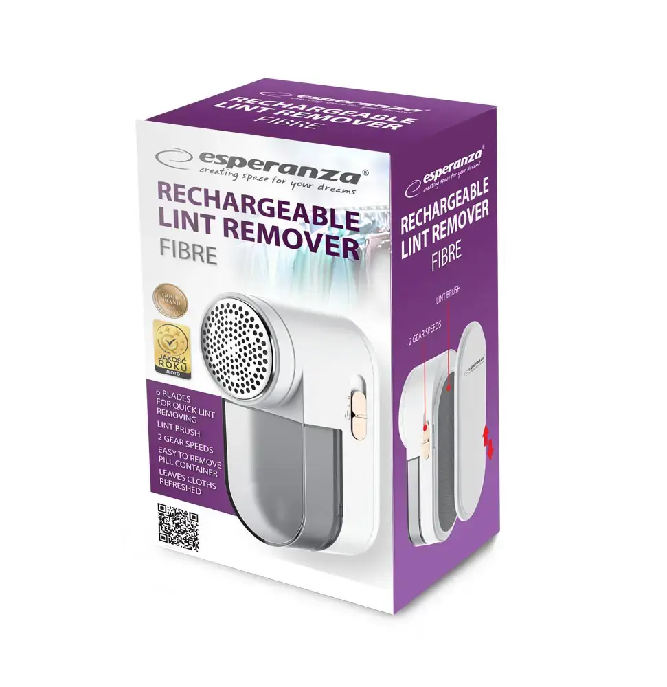 Esperanza ECS010 Clothes Shaver White