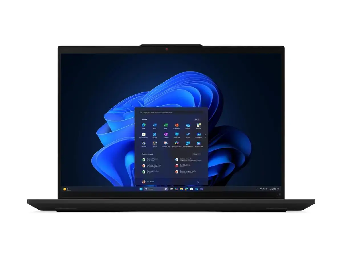 Nešiojamas kompiuteris Lenovo ThinkPad L16 G2 AMD, AMD Ryzen 5 PRO 215 (Max. 4.7GHz, 6M, 6C), 512 GB, 16 Coliai, Windows 11 Pro