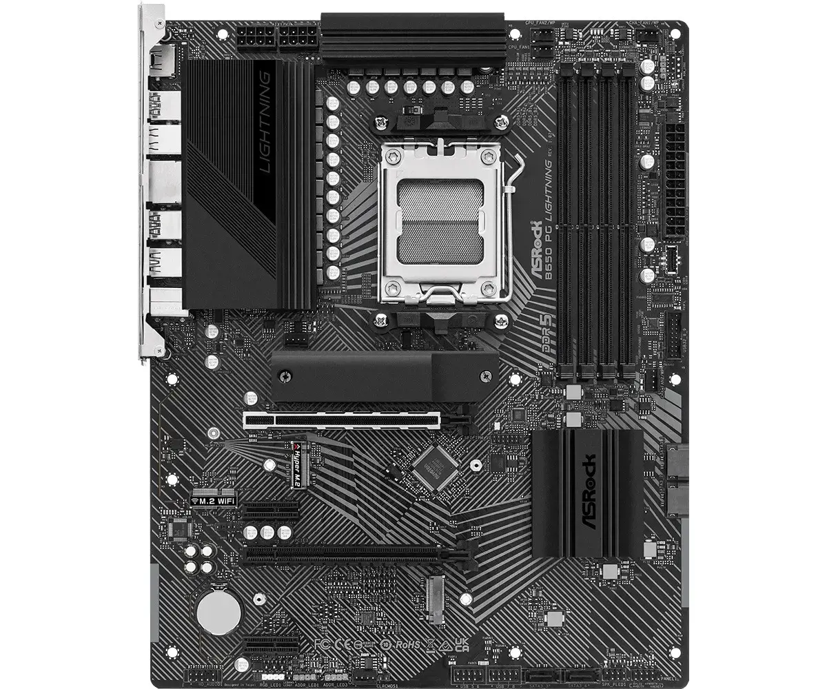 ASROCK B650 PG LIGHTNING ATX MB AM5 4xDIMM DDR5