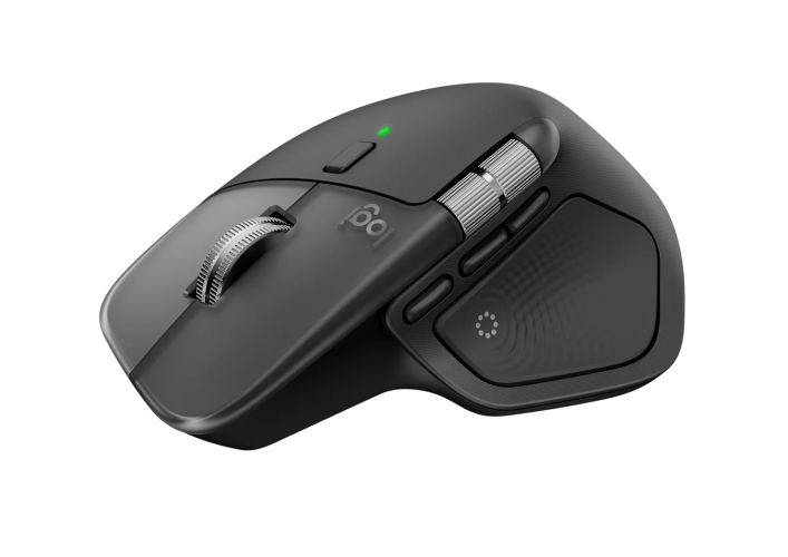 Logitech MX Master 4 for MAC Belaidė pelė RF Wireless + Bluetooth, 8000 DPI, Space Black