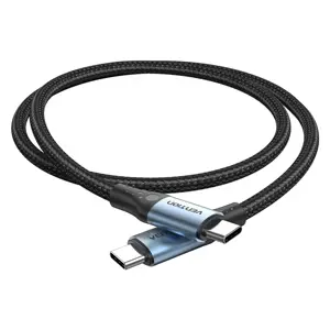 Vention USB 2.0 5A 240W 1m BLACK USB-C to C cable