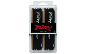Kingston Technology FURY Beast 32GB 6000MT/s DDR5 CL30 DIMM (Kit of 2) Black EXPO, 32 GB, 2 x 16 GB, DDR5, 288-pin DIMM, Black