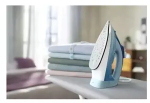 "Philips" 5000 serijos garų lygintuvas 2400 W, garų lygintuvas, "SteamGlide Plus" padas, 2 m, 180 g/min, mėlynas, 45 g/min