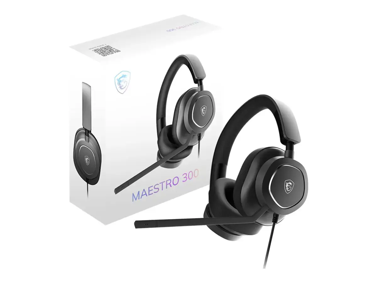 MSI Gaming Headset | MAESTRO 300 | Wired | Over-Ear | Noise canceling