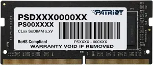 PATRIOT Signature Series 16GB DDR4 1x16GB 2400MHz SODIMM Single