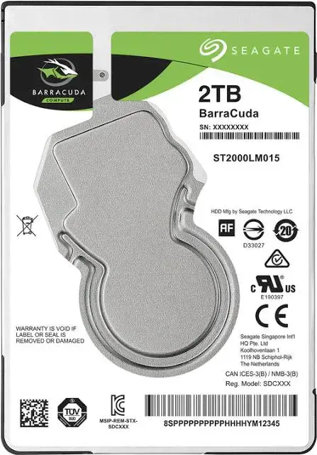 ST2000LM015, Vidinis HDD diskas (SEAGATE)