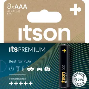 itson itsPREMIUM baterija šarminė LR03IPR/8HH