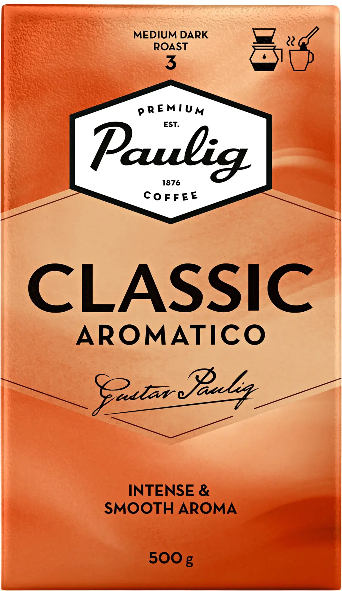 Malta kava PAULIG Classic Aromatico, 500 g