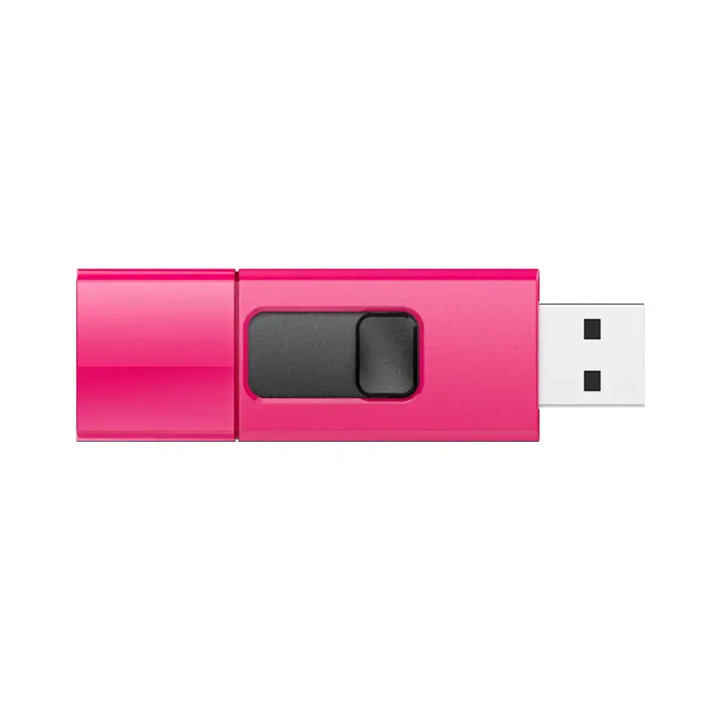 "Silicon Power Ultima U05", 16 GB, USB Type-A, 2.0, skaidrių, 9,2 g, rožinė