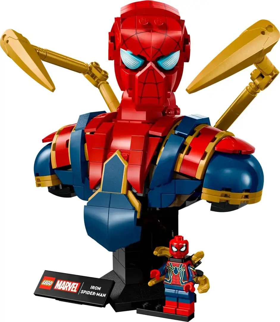 LEGO MARVEL 76326 Iron Spider-Man Bust
