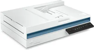 HP Scanjet Pro 3600 f1, 216 x 297 mm, 1200 x 1200 DPI, 30 ppm, 30 ppm, 30 ppm, Flatbed & ADF scanner