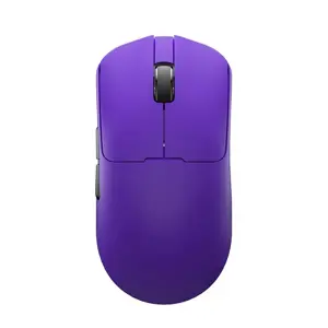 LEOBOG GM3 Purple Mouse with Charging Dock