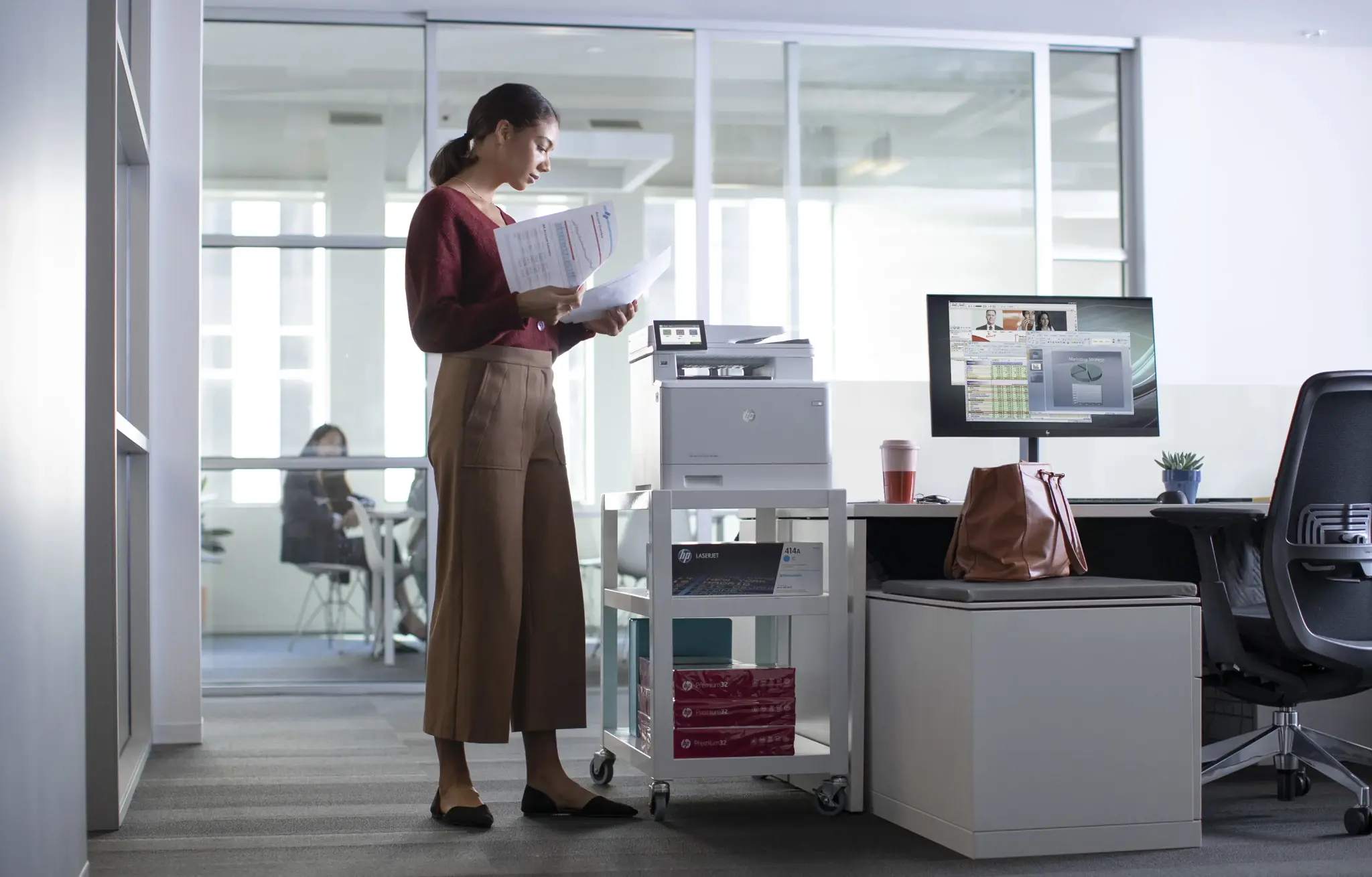 HP Color Laserjet Enterprise MFP M480f 