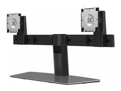 DELL dviejų monitorių stovas - MDS19, 6 kg, 48,3 cm (19"), 68,6 cm (27"), 100 x 100 mm, aukščio reguliavimas, aliuminis, juodas