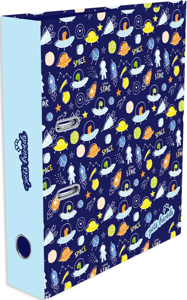 A4 Lever Arch File Pets World Boy