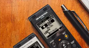 Olympus WS-883 Digital Voice Recorder, Black