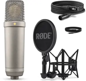 RØDE NT1 5th Generation Silver - kondensatorinis mikrofonas