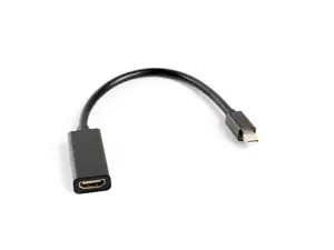 LANBERG AD-0005-BK Lanberg adapterio mini Displayport(M)->HDMI(F) kabelis