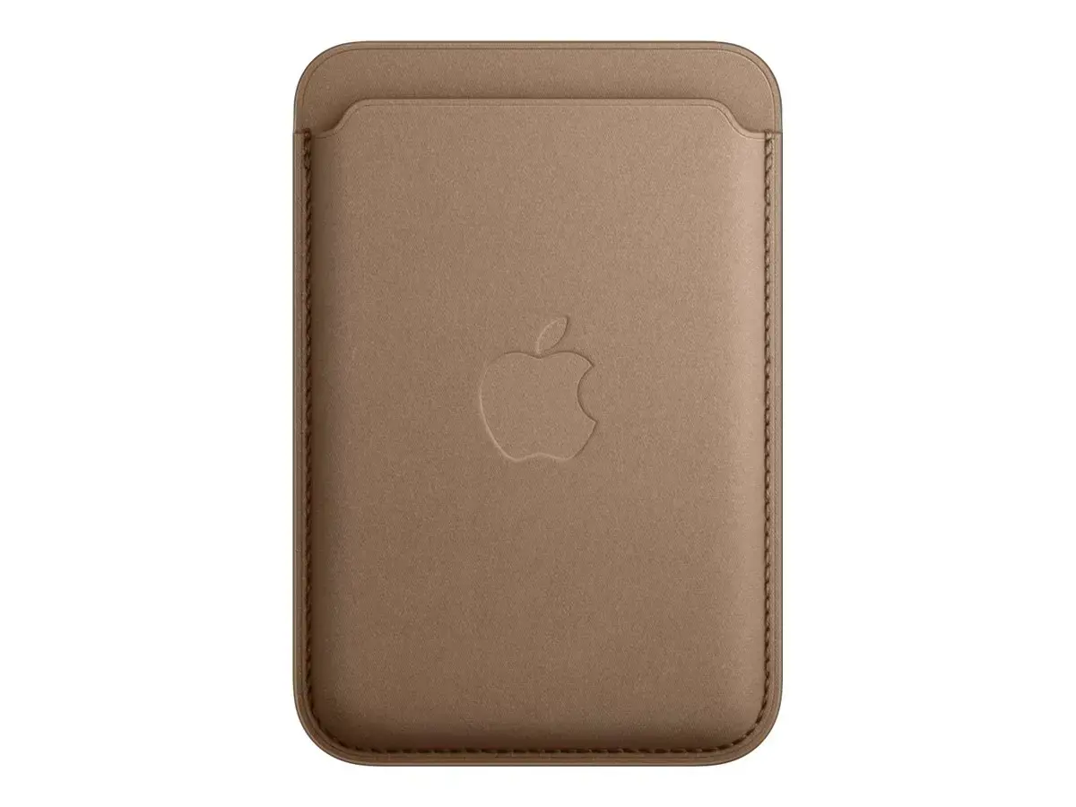"iPhone FineWoven" piniginė su "MagSafe" - Taupe