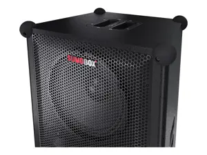 "Sharp SumoBox CP-LS200" didelio našumo nešiojamasis garsiakalbis