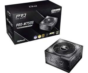 Maitinimo blokas ASROCK PRO-M750G, 750 W, 80 PLUS Gold