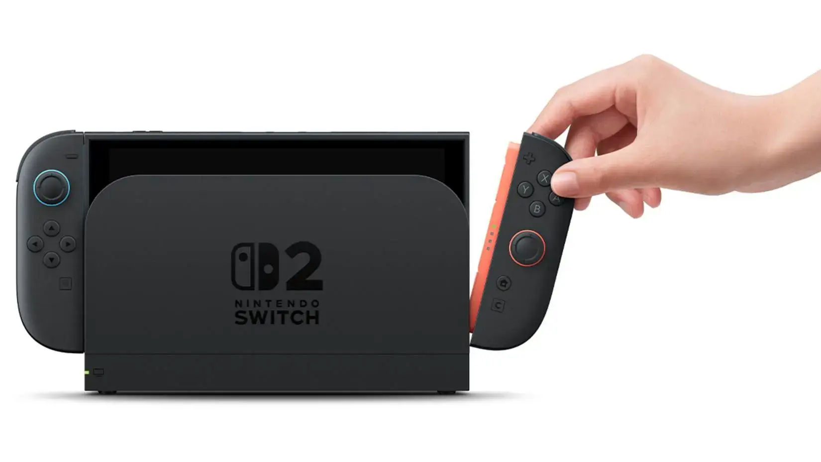 Nintendo Switch 2 portable game console 20.1 cm (7.9") 256 GB Touchscreen Wi-Fi Black