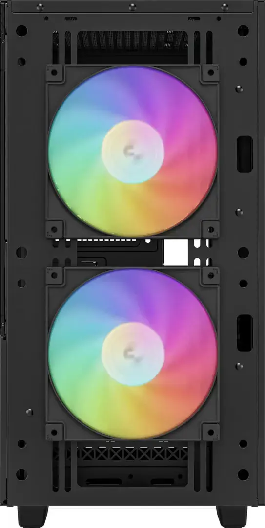 "Deepcool CH360 Digital MID TOWER CASE", juoda