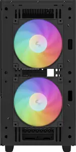 "Deepcool CH360 Digital MID TOWER CASE", juoda