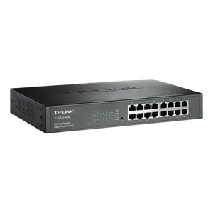 TP-LINK 16 prievadų Gigabit Easy Smart Switchc 16 10/100/1000Mbps RJ45 prievadų, MTU/Port/Tag-based…