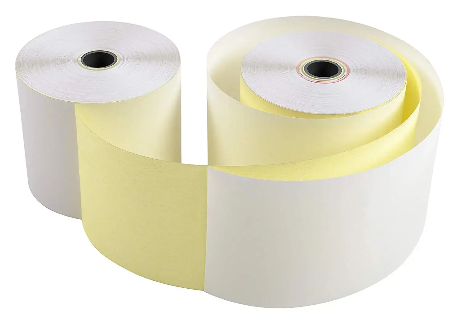 Dvisluoksnė kasos juosta, 76 mm x 20 m/12mm, savikopijuojanti (Off+SC), 10 vnt/pak