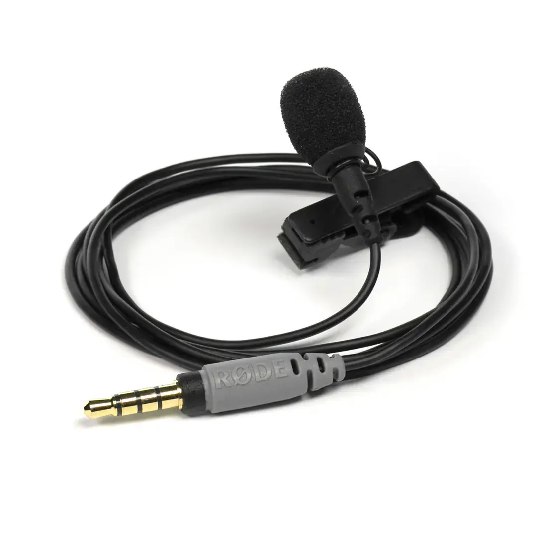 "RØDE smartLav+" juodas Lavalier/Lapel mikrofonas