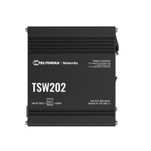 TELTONIKA VALDOMAS IOT KOMUTATORIUS TSW202 POE+ 8X1GB RJ45 2X1GB SFP