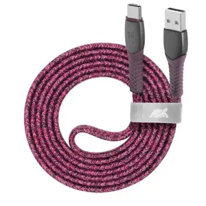 KABELIS USB-C Į USB2 1,2 M/RAUDONAS PS6102 RD12 RIVACASE