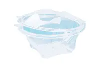 Indelis salotoms, apvalus, su dangteliu, PET, D 19 cm,  H 7,8 cm, 1000 ml, 50 vnt.