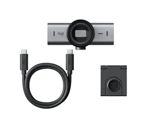 Logitech MX Brio, 3840 x 2160 pixels, 4K Ultra HD, 30 fps, 1080p, 2160p, 4x, Privacy cover