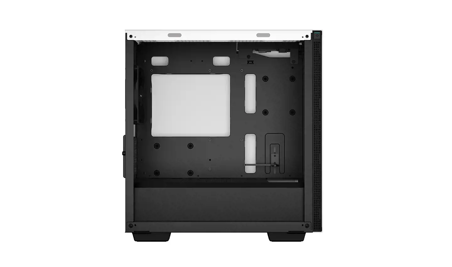 "DeepCool CH370 WH", "Mini Tower", kompiuteris, baltas, "micro ATX", "Mini-ITX", ABS, plienas, grūdintas stiklas, daugialypis