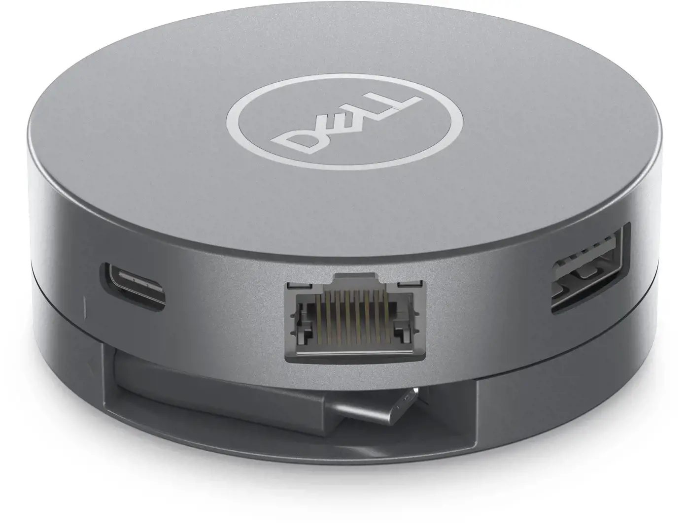 DELL "6-in-1" USB-C daugiaportis adapteris - DA305, laidinis, USB 3.2 Gen 2 (3.1 Gen 2) Type-C, 10,100,1000 Mbps, sidabrinis, 3840 x 2160 taškų, Dell