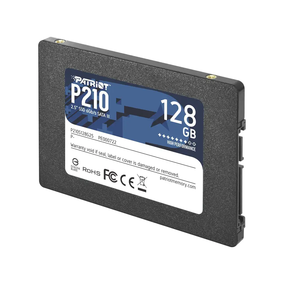SSD diskas PATRIOT MEMORY P210S128G25 128 GB, 2.5", Serial ATA III