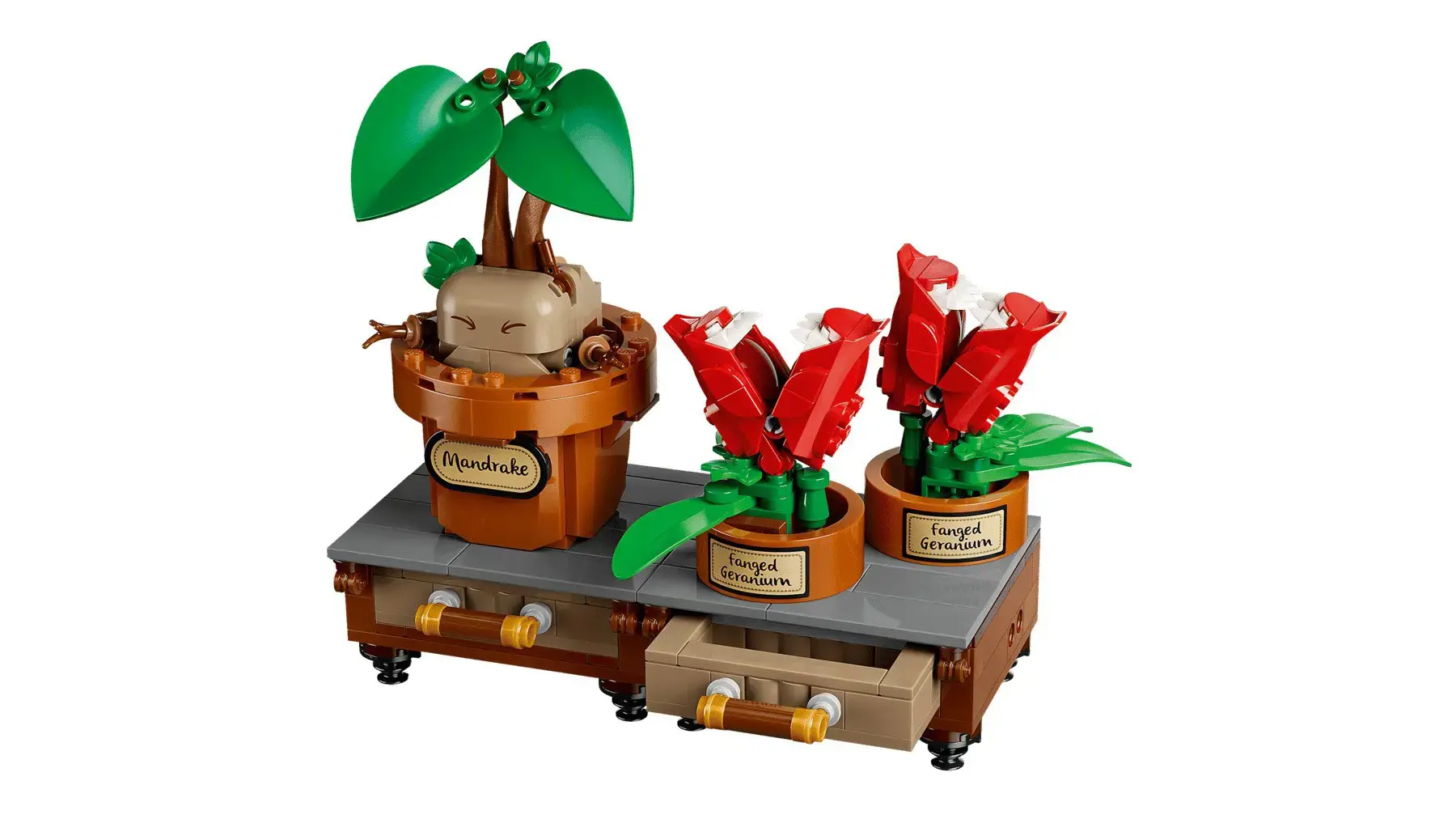 LEGO HARRY POTTER 76474 Hogwarts Herbology Plants
