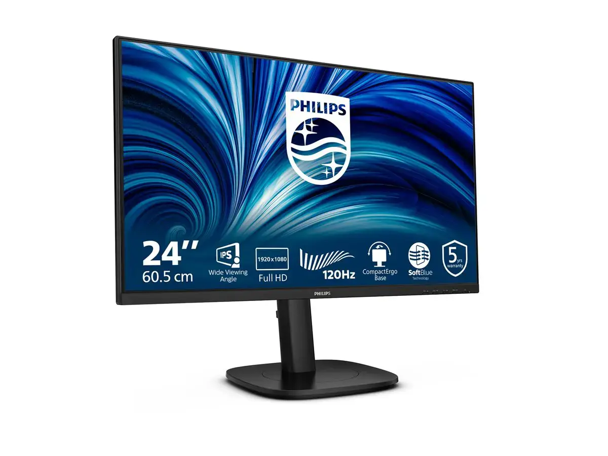 PHILIPS Business Monitor  24B2N3200J/00 IPS 24" IPS 1920x1080/16:9/4ms/300cd/m2/HDMI DisplayPort USB Audio Out