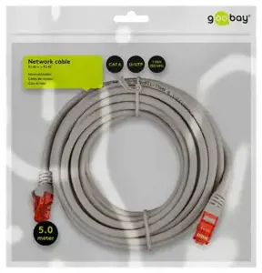 GOOBAY CAT6 U/UTP HARMAA 5M MAŽMENINĖS POLIB.