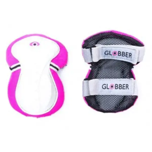 GLOBBER alkūnių ir kelių apsauginės pagalvėlės PROTECTIVE JUNIOR DEEP PINK XS RANGE B ( 25-50KG ),541-110