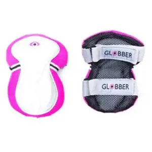 GLOBBER alkūnių ir kelių apsauginės pagalvėlės PROTECTIVE JUNIOR DEEP PINK XS RANGE B ( 25-50KG ),541-110