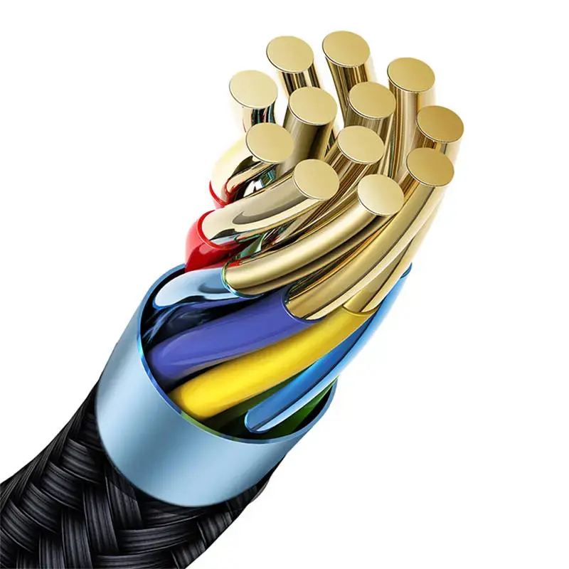 USB ir "Lightning" kabelis, "Mcdodo CA-7300", kampinis, 1,8 m (juodas)