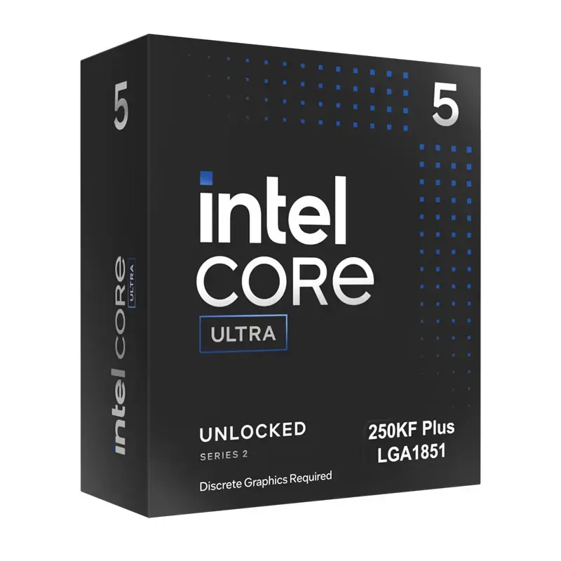 Intel Core Ultra 5 250KF Plus processor 30 MB Smart Cache Box