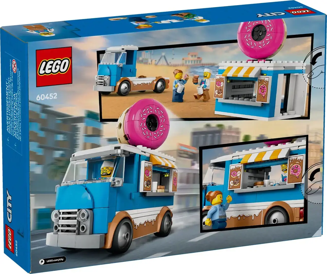 LEGO CITY 60452 Doughnut Truck