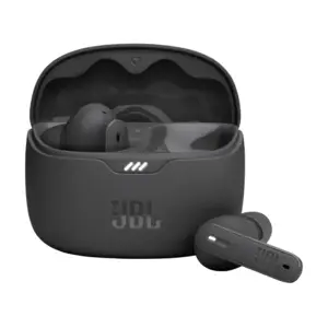 JBL belaidės ausinės "Tune Beam", juodos spalvos